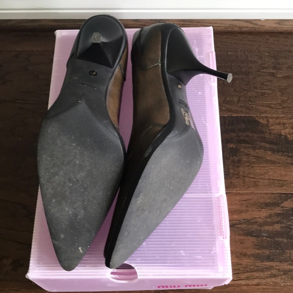 Miu Miu brown heels size 9 - original box included - Picture 5 of 6